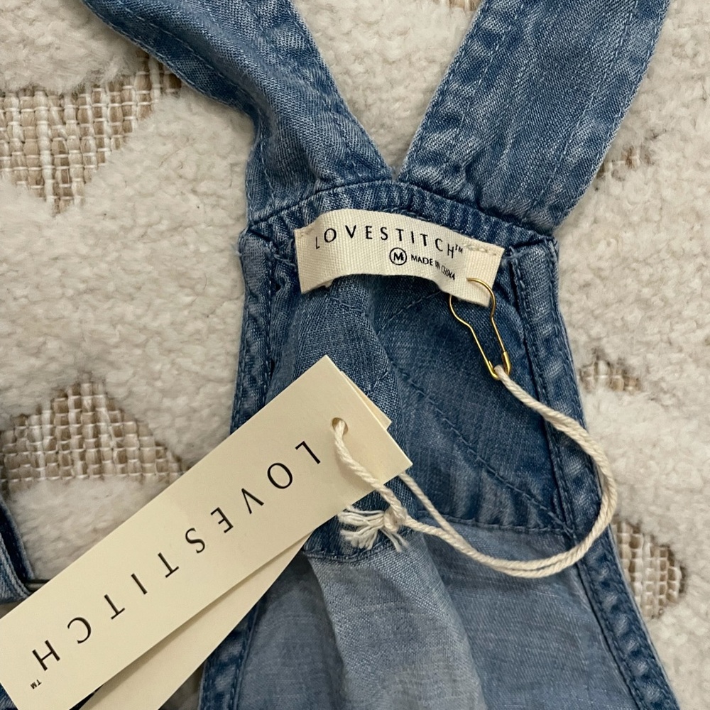NWT VICI Tencel Overalls - Picture 4 of 8